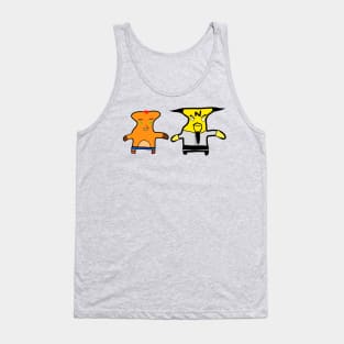 crash bandicoot and neo cortex Tank Top